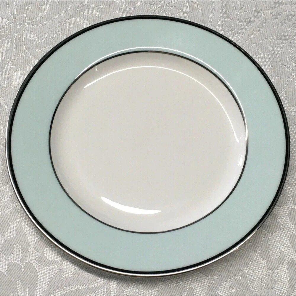 Kate Spade Lenox Plates lot Parker Place Salad, Butter, Saucer, 3 dishes